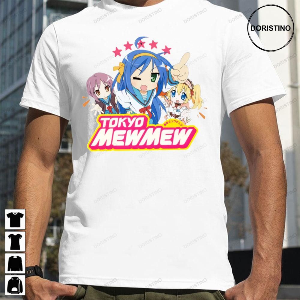 Drain Gang Lucky Star Tokyo Mew Mew Trending Style